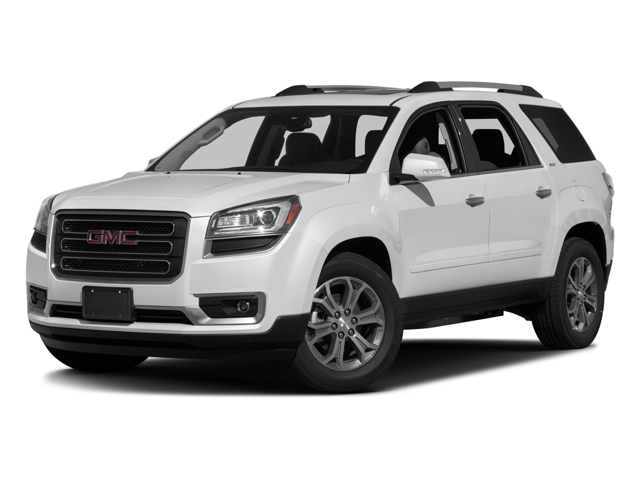 2017 GMC Acadia Limited Base in Ebony Twilight Metallic — front three-quarter view