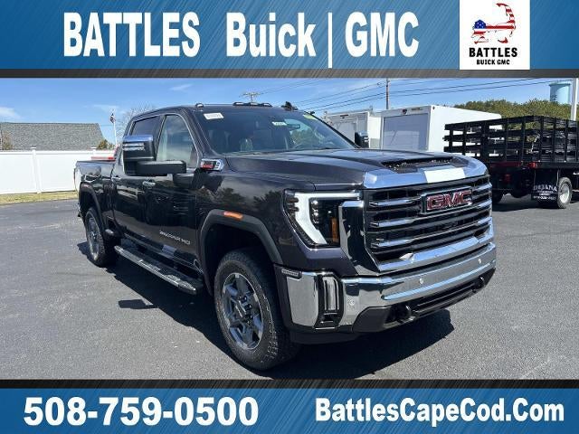 2026 GMC Sierra 2500 HD SLT in Titanium Rush Metallic — front three-quarter view