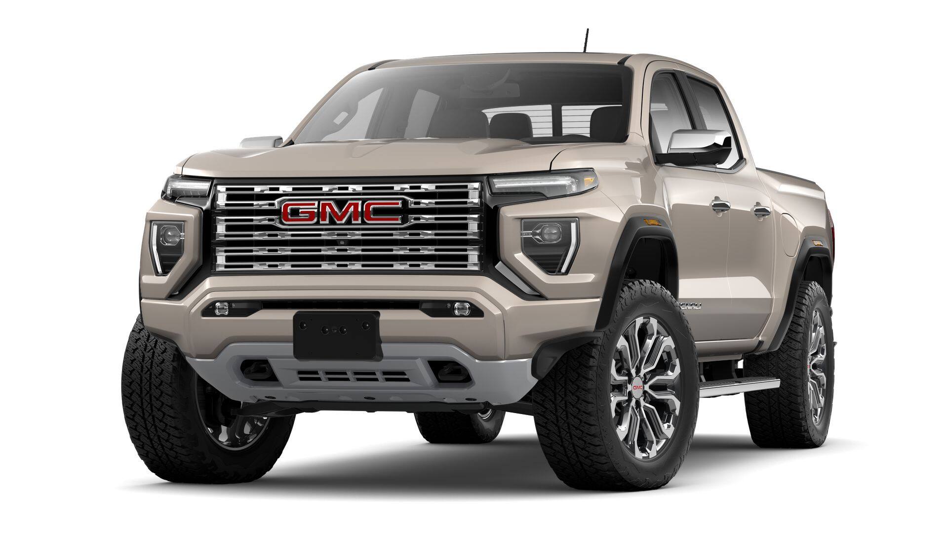 2026 GMC Canyon Base in Coastal Dune — front three-quarter view