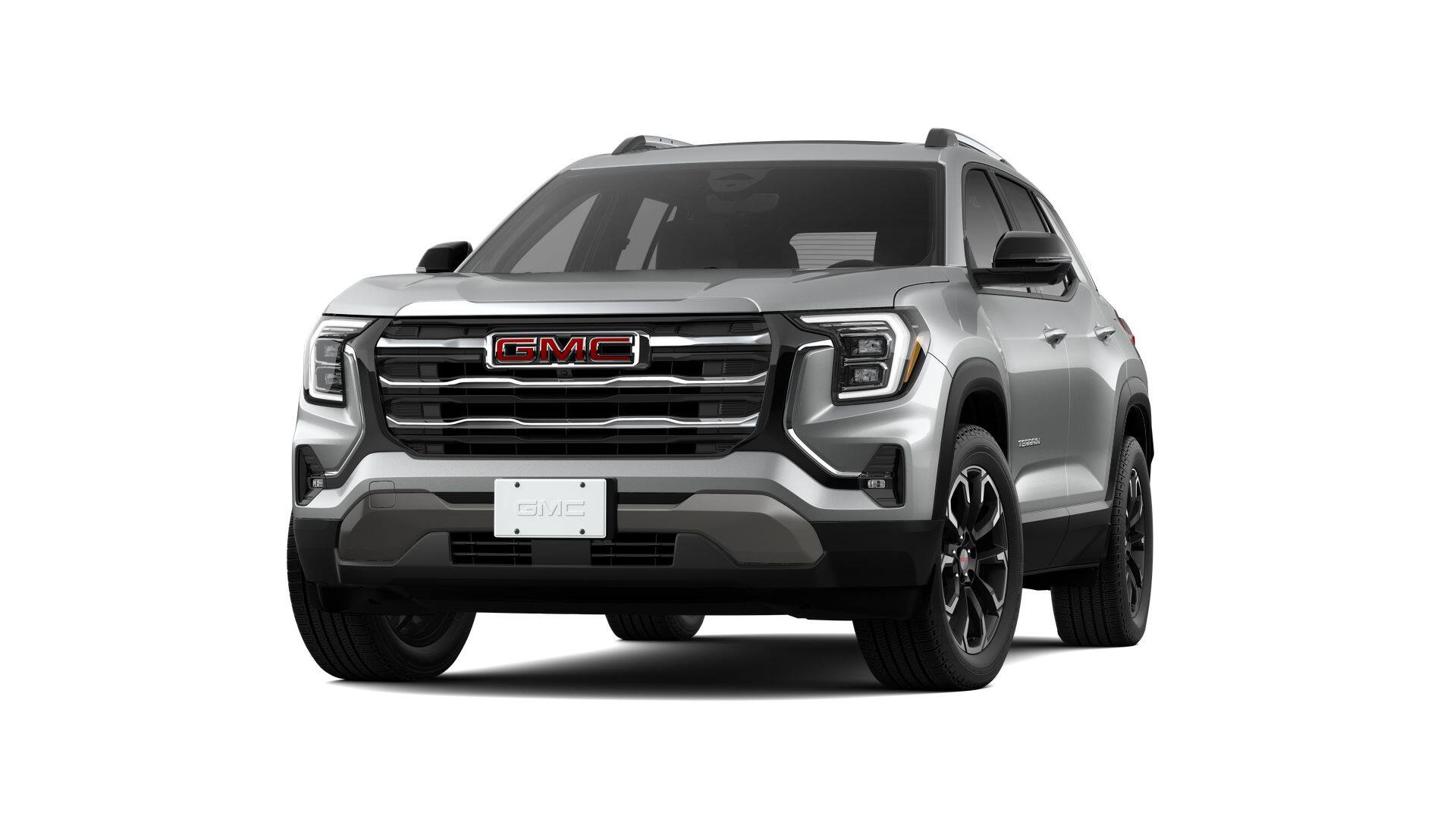 2026 GMC Terrain AWD Elevation in Sterling Metallic — front three-quarter view