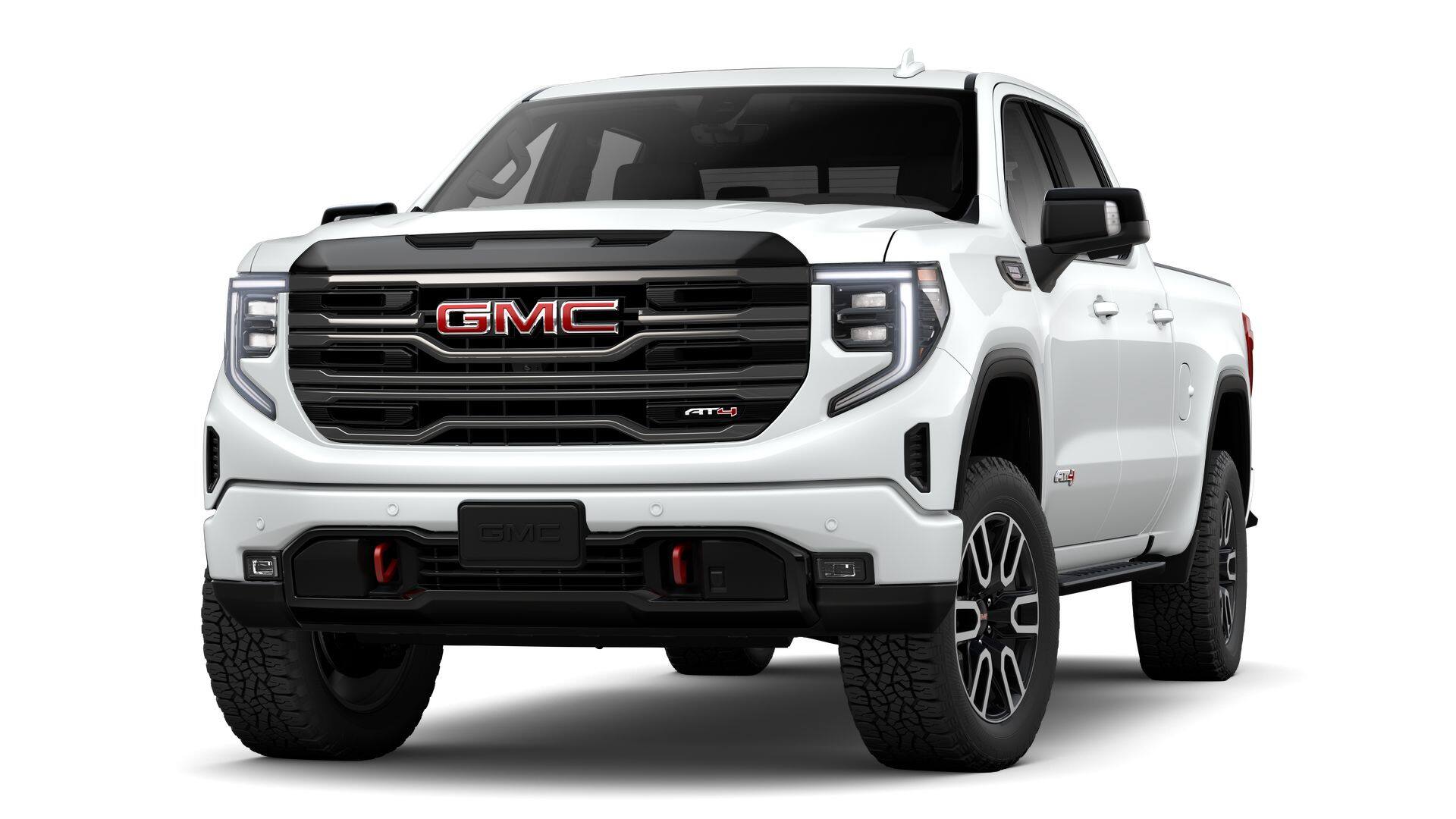 2026 GMC Sierra 1500 Base in Summit White — front three-quarter view